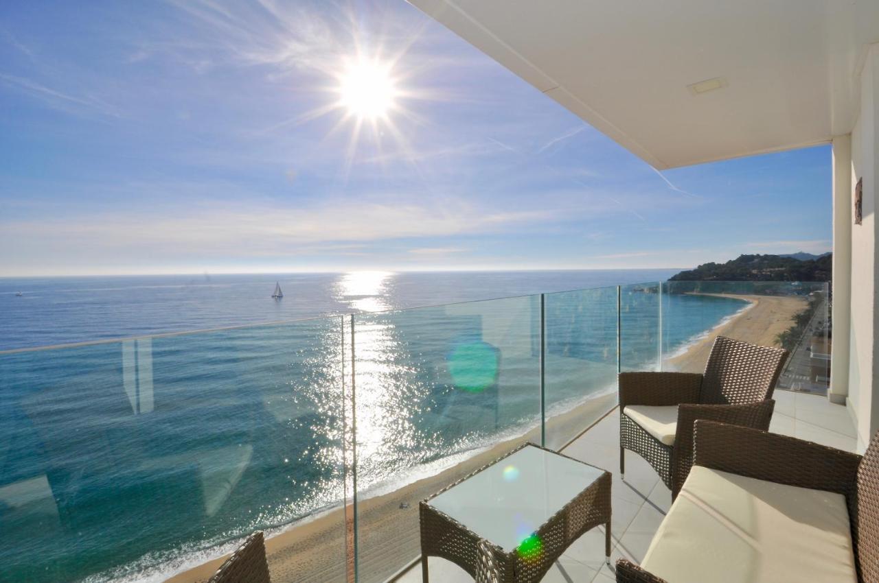 Vista panorámica Apartamento Lloret de Mar Exterior foto